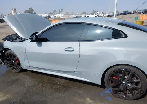 2025 BMW 4 Series 430I from USA, damaged, VIN WBA43DA07SCT77681